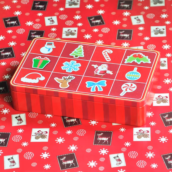 215x135x48mm ブリキのギフトボックス、プロモーション包装ボックス、チョコレートメタルボックス、ブリキのギフトボックス